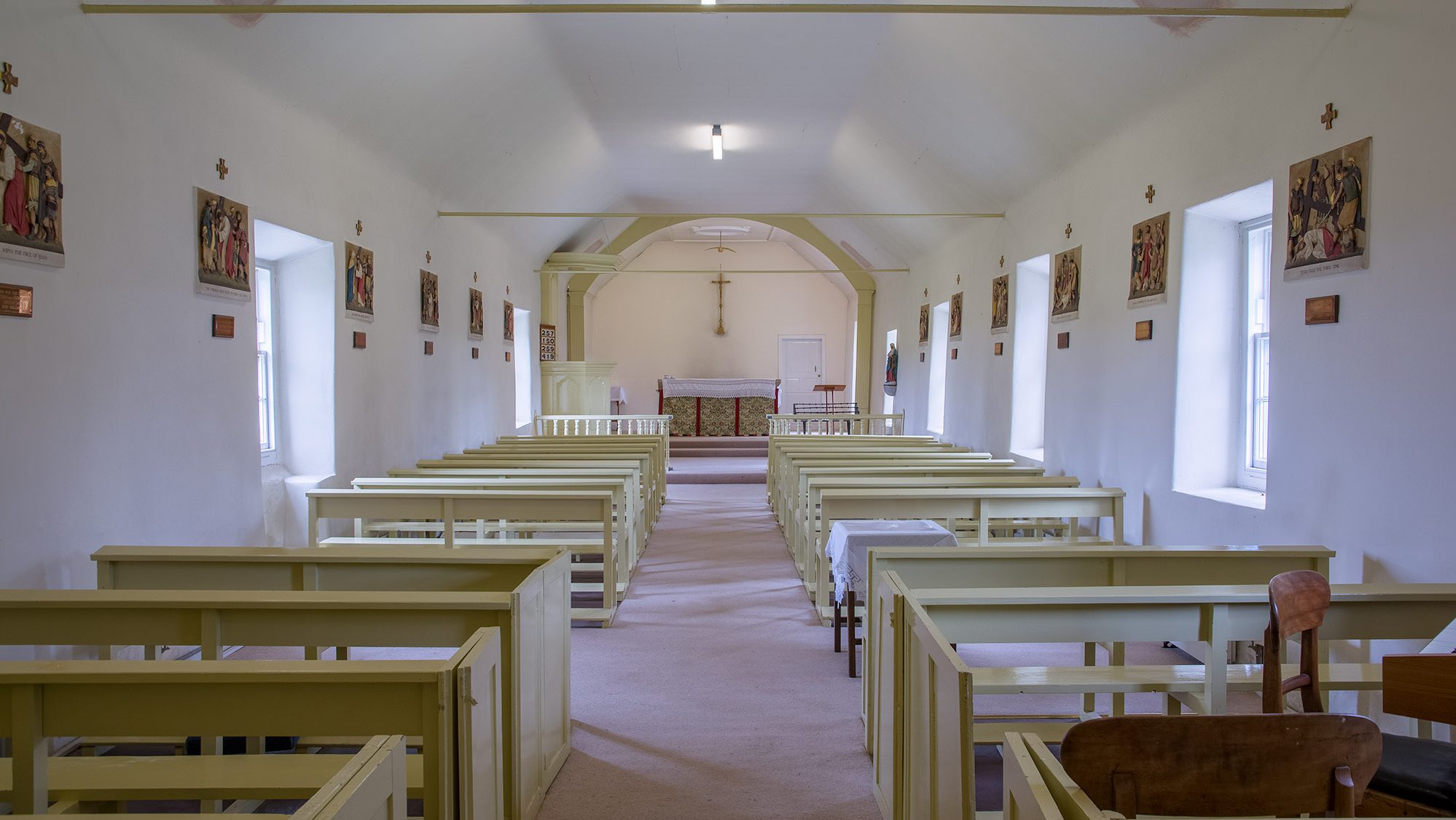 Mass at St Ninian’s, Tynet
